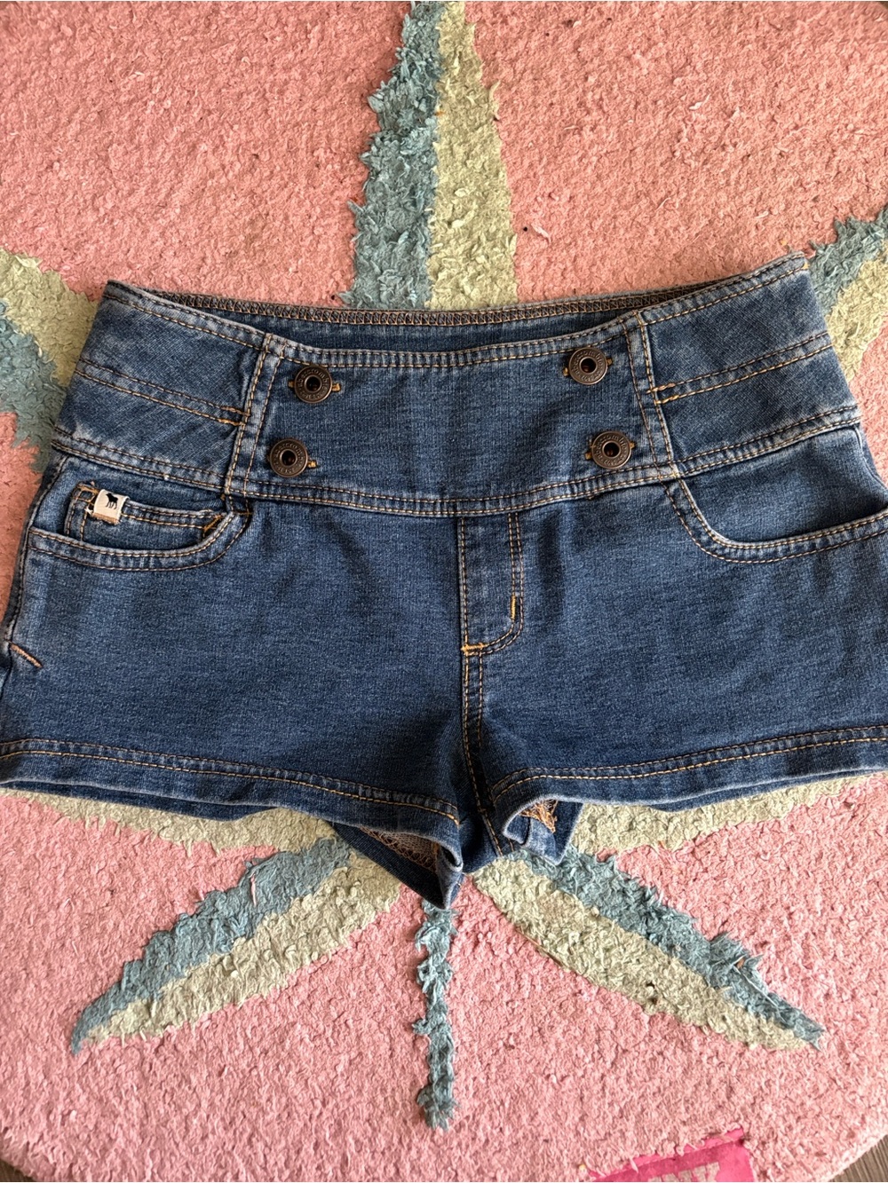 Y2K Vintage Abercrombie Denim Stretch Shorts